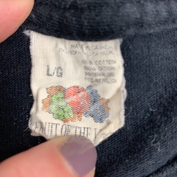 Vintage 1990 Bob Dylan Band graphic T shirt L Fruit of Loom 1988 Tour Company - Picture 8 of 12